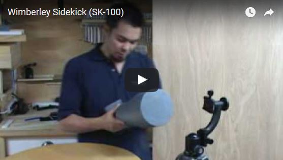 Wimberley Sidekick SK-100 videoimage used as button for the actual video